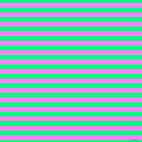 horizontal lines stripes, 16 pixel line width, 16 pixel line spacing, Fuchsia Pink and Spring Green horizontal lines and stripes seamless tileable