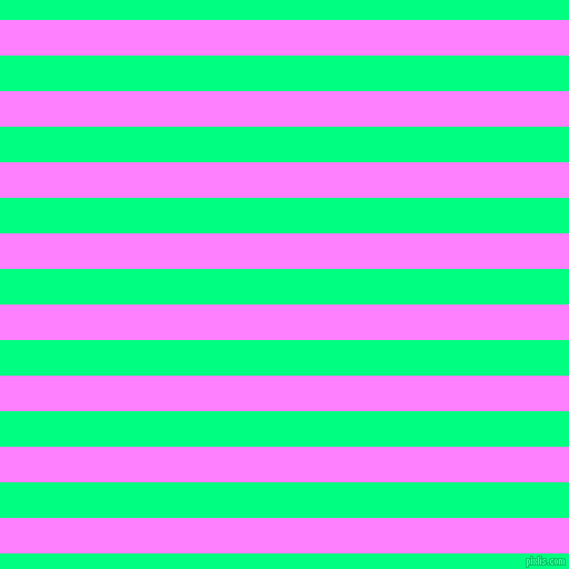 horizontal lines stripes, 32 pixel line width, 32 pixel line spacing, Fuchsia Pink and Spring Green horizontal lines and stripes seamless tileable