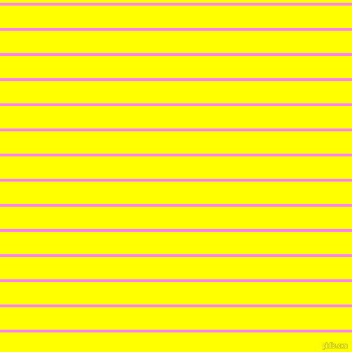 horizontal lines stripes, 4 pixel line width, 32 pixel line spacing, Fuchsia Pink and Yellow horizontal lines and stripes seamless tileable