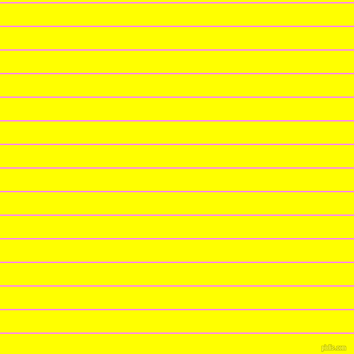 horizontal lines stripes, 2 pixel line width, 32 pixel line spacing, Fuchsia Pink and Yellow horizontal lines and stripes seamless tileable