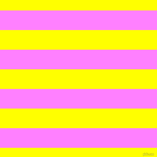 horizontal lines stripes, 64 pixel line width, 64 pixel line spacing, Fuchsia Pink and Yellow horizontal lines and stripes seamless tileable