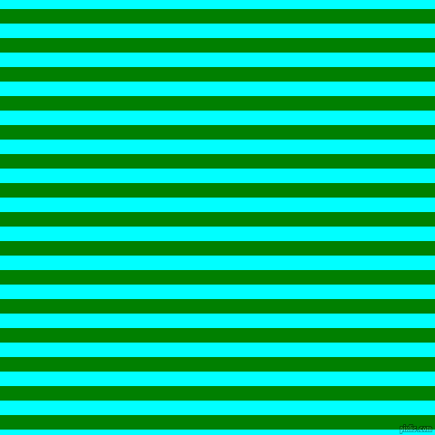 horizontal lines stripes, 16 pixel line width, 16 pixel line spacing, Green and Aqua horizontal lines and stripes seamless tileable
