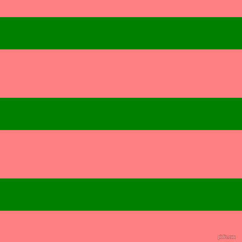 horizontal lines stripes, 64 pixel line width, 96 pixel line spacing, Green and Salmon horizontal lines and stripes seamless tileable
