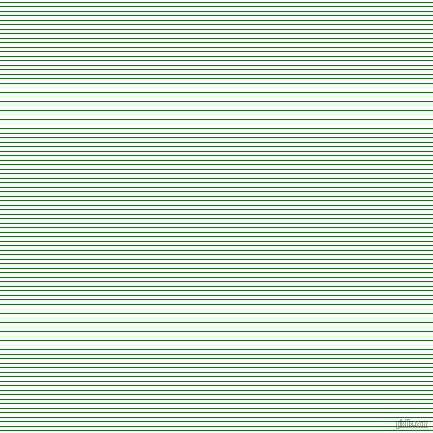 horizontal lines stripes, 1 pixel line width, 4 pixel line spacing, Green and White horizontal lines and stripes seamless tileable