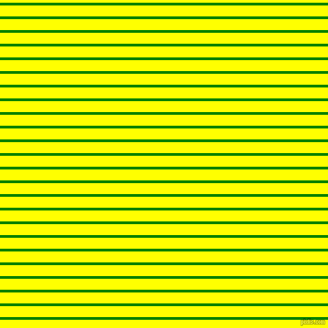 horizontal lines stripes, 4 pixel line width, 16 pixel line spacing, Green and Yellow horizontal lines and stripes seamless tileable