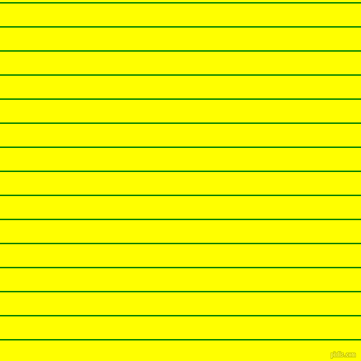horizontal lines stripes, 2 pixel line width, 32 pixel line spacing, Green and Yellow horizontal lines and stripes seamless tileable