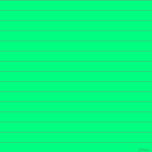 horizontal lines stripes, 1 pixel line width, 32 pixel line spacing, Grey and Spring Green horizontal lines and stripes seamless tileable
