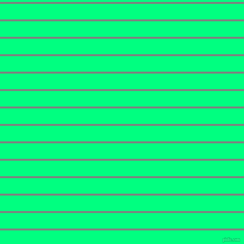 horizontal lines stripes, 4 pixel line width, 32 pixel line spacing, Grey and Spring Green horizontal lines and stripes seamless tileable