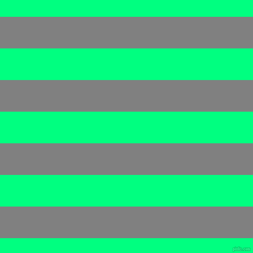 horizontal lines stripes, 64 pixel line width, 64 pixel line spacing, Grey and Spring Green horizontal lines and stripes seamless tileable