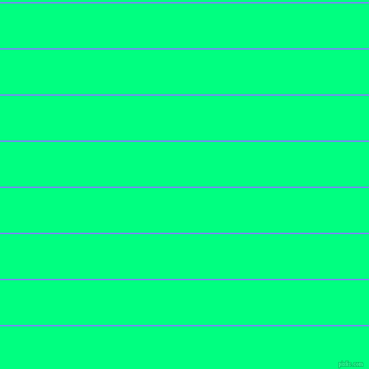 horizontal lines stripes, 2 pixel line width, 64 pixel line spacing, Light Slate Blue and Spring Green horizontal lines and stripes seamless tileable