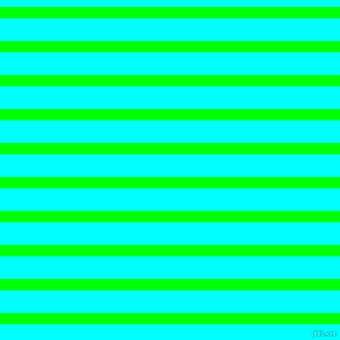 horizontal lines stripes, 16 pixel line width, 32 pixel line spacing, Lime and Aqua horizontal lines and stripes seamless tileable