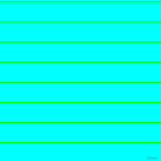 horizontal lines stripes, 4 pixel line width, 64 pixel line spacing, Lime and Aqua horizontal lines and stripes seamless tileable