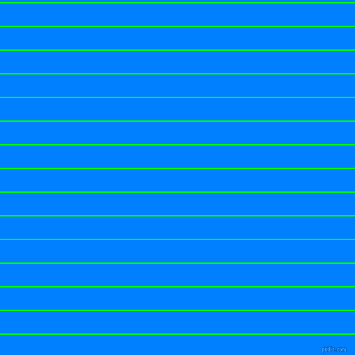 horizontal lines stripes, 2 pixel line width, 32 pixel line spacing, Lime and Dodger Blue horizontal lines and stripes seamless tileable
