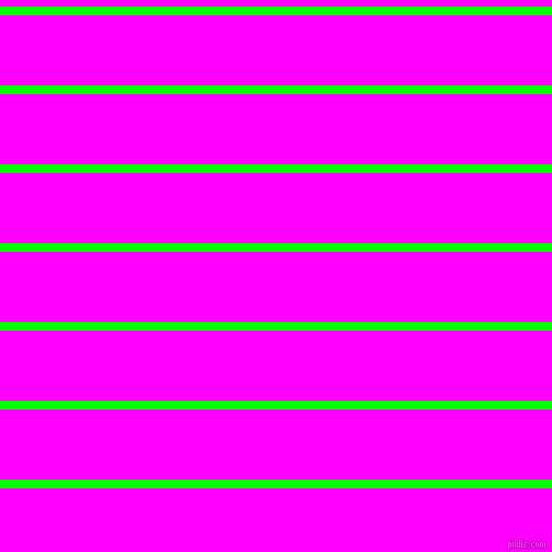 horizontal lines stripes, 8 pixel line width, 64 pixel line spacing, Lime and Magenta horizontal lines and stripes seamless tileable