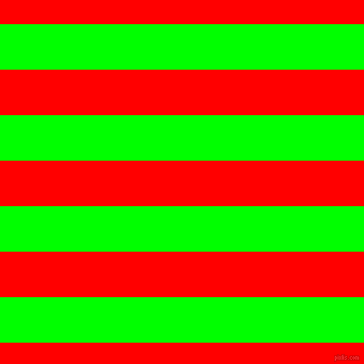 horizontal lines stripes, 64 pixel line width, 64 pixel line spacing, Lime and Red horizontal lines and stripes seamless tileable