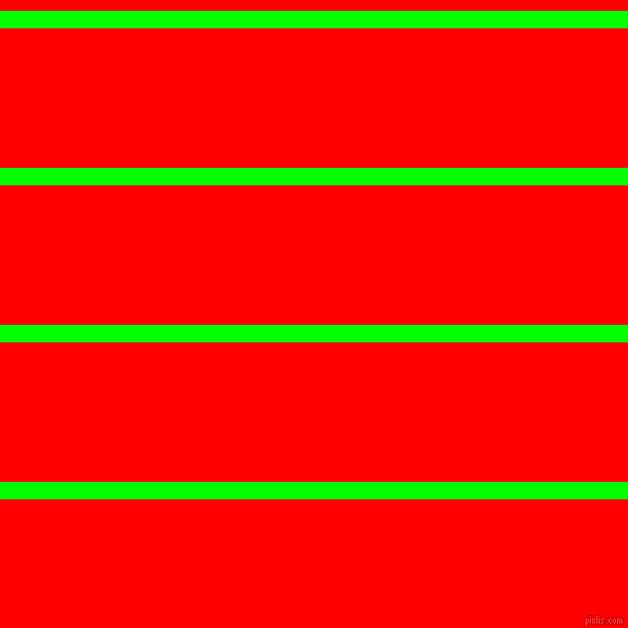 horizontal lines stripes, 16 pixel line width, 128 pixel line spacing, Lime and Red horizontal lines and stripes seamless tileable