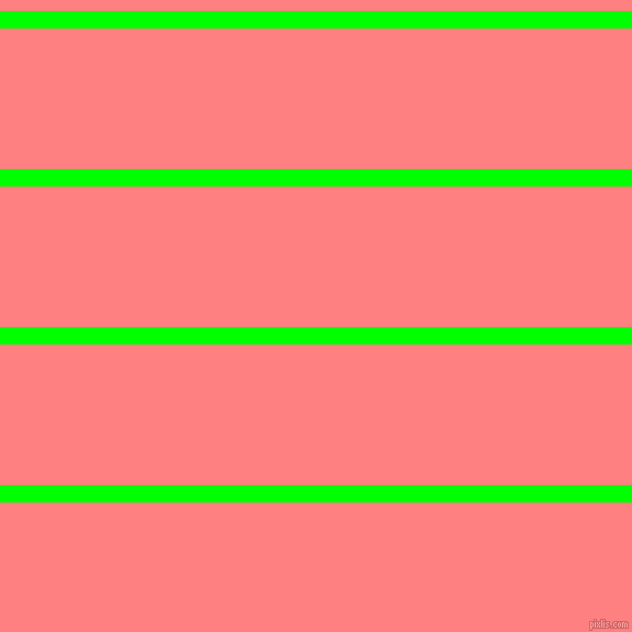horizontal lines stripes, 16 pixel line width, 128 pixel line spacing, Lime and Salmon horizontal lines and stripes seamless tileable