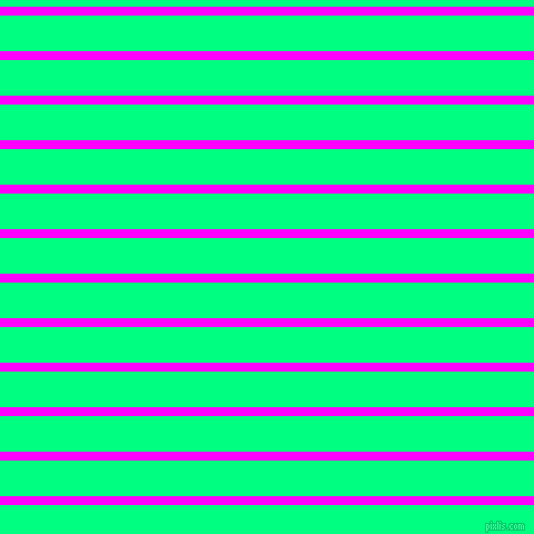 horizontal lines stripes, 8 pixel line width, 32 pixel line spacing, Magenta and Spring Green horizontal lines and stripes seamless tileable