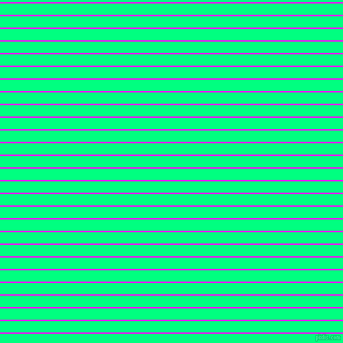 horizontal lines stripes, 2 pixel line width, 16 pixel line spacing, Magenta and Spring Green horizontal lines and stripes seamless tileable