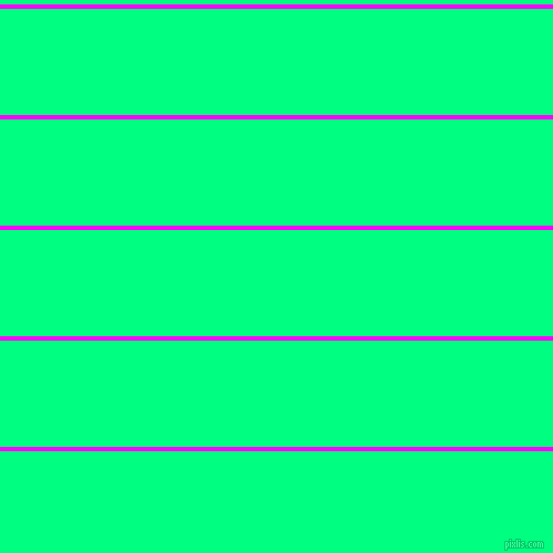 horizontal lines stripes, 4 pixel line width, 96 pixel line spacing, Magenta and Spring Green horizontal lines and stripes seamless tileable