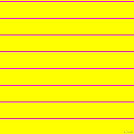 horizontal lines stripes, 4 pixel line width, 64 pixel line spacing, Magenta and Yellow horizontal lines and stripes seamless tileable
