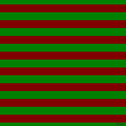 horizontal lines stripes, 32 pixel line width, 32 pixel line spacing, Maroon and Green horizontal lines and stripes seamless tileable