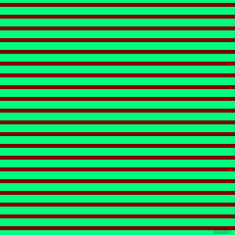 horizontal lines stripes, 8 pixel line width, 16 pixel line spacing, Maroon and Spring Green horizontal lines and stripes seamless tileable
