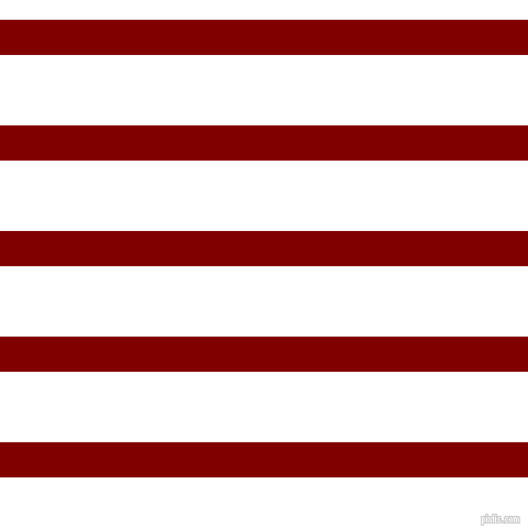 horizontal lines stripes, 32 pixel line width, 64 pixel line spacing, Maroon and White horizontal lines and stripes seamless tileable