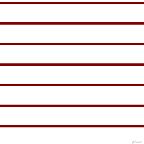 horizontal lines stripes, 8 pixel line width, 64 pixel line spacing, Maroon and White horizontal lines and stripes seamless tileable