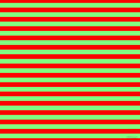 horizontal lines stripes, 16 pixel line width, 16 pixel line spacing, Mint Green and Red horizontal lines and stripes seamless tileable