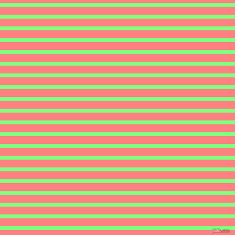horizontal lines stripes, 8 pixel line width, 16 pixel line spacing, Mint Green and Salmon horizontal lines and stripes seamless tileable