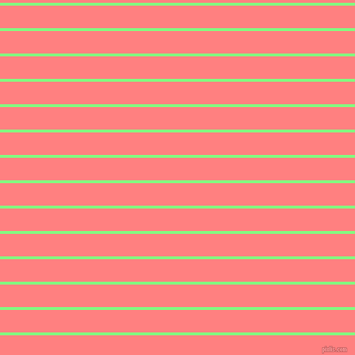 horizontal lines stripes, 4 pixel line width, 32 pixel line spacing, Mint Green and Salmon horizontal lines and stripes seamless tileable