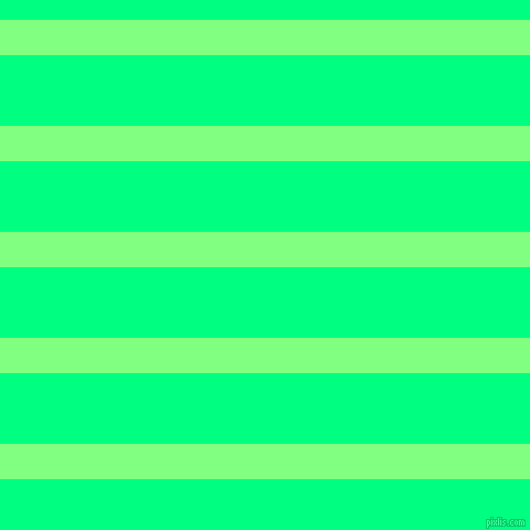 horizontal lines stripes, 32 pixel line width, 64 pixel line spacing, Mint Green and Spring Green horizontal lines and stripes seamless tileable