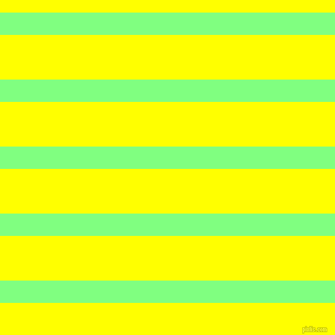 horizontal lines stripes, 32 pixel line width, 64 pixel line spacing, Mint Green and Yellow horizontal lines and stripes seamless tileable