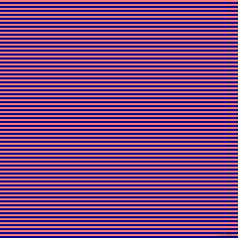 horizontal lines stripes, 4 pixel line width, 4 pixel line spacing, Navy and Salmon horizontal lines and stripes seamless tileable