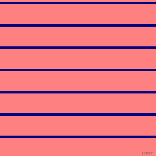 horizontal lines stripes, 8 pixel line width, 64 pixel line spacing, Navy and Salmon horizontal lines and stripes seamless tileable
