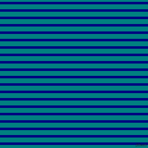 horizontal lines stripes, 8 pixel line width, 16 pixel line spacing, Navy and Teal horizontal lines and stripes seamless tileable