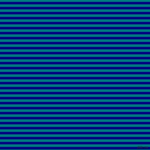 horizontal lines stripes, 8 pixel line width, 8 pixel line spacing, Navy and Teal horizontal lines and stripes seamless tileable