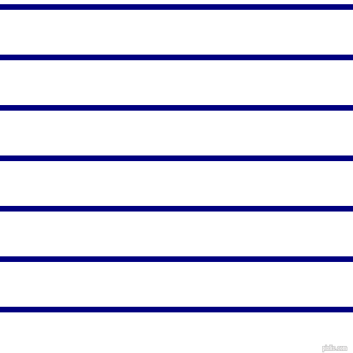 horizontal lines stripes, 8 pixel line width, 64 pixel line spacing, Navy and White horizontal lines and stripes seamless tileable