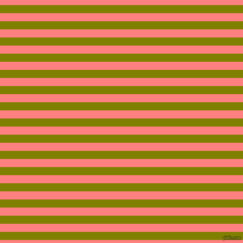 horizontal lines stripes, 16 pixel line width, 16 pixel line spacing, Olive and Salmon horizontal lines and stripes seamless tileable