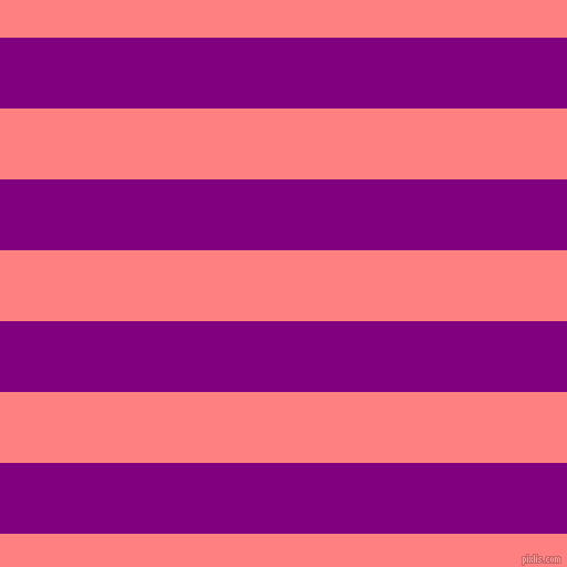 horizontal lines stripes, 64 pixel line width, 64 pixel line spacing, Purple and Salmon horizontal lines and stripes seamless tileable