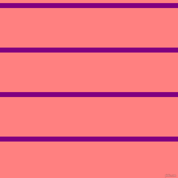 horizontal lines stripes, 16 pixel line width, 128 pixel line spacing, Purple and Salmon horizontal lines and stripes seamless tileable