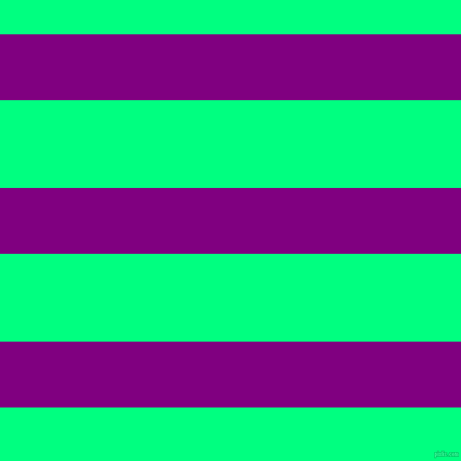horizontal lines stripes, 96 pixel line width, 128 pixel line spacing, Purple and Spring Green horizontal lines and stripes seamless tileable