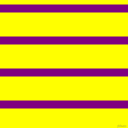 horizontal lines stripes, 32 pixel line width, 96 pixel line spacing, Purple and Yellow horizontal lines and stripes seamless tileable