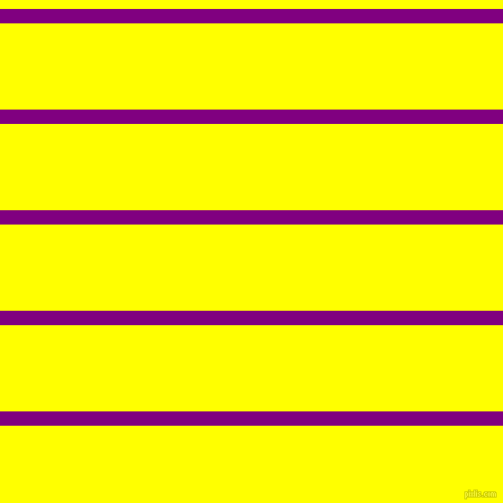 horizontal lines stripes, 16 pixel line width, 96 pixel line spacing, Purple and Yellow horizontal lines and stripes seamless tileable