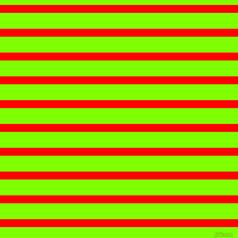horizontal lines stripes, 16 pixel line width, 32 pixel line spacing, Red and Chartreuse horizontal lines and stripes seamless tileable