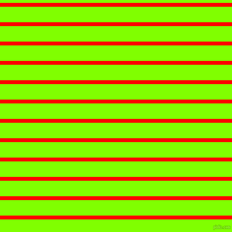 horizontal lines stripes, 8 pixel line width, 32 pixel line spacing, Red and Chartreuse horizontal lines and stripes seamless tileable