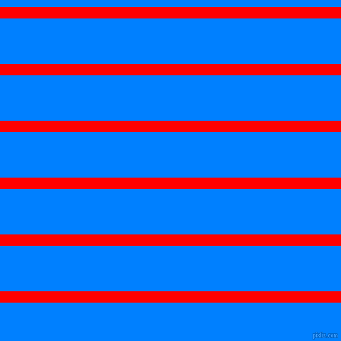 horizontal lines stripes, 16 pixel line width, 64 pixel line spacing, Red and Dodger Blue horizontal lines and stripes seamless tileable