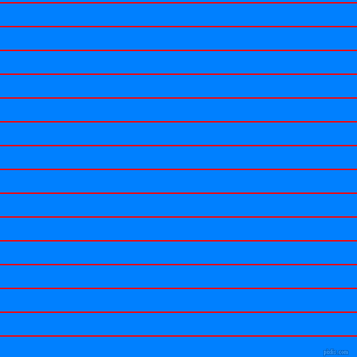 horizontal lines stripes, 2 pixel line width, 32 pixel line spacing, Red and Dodger Blue horizontal lines and stripes seamless tileable
