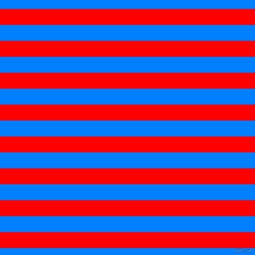 horizontal lines stripes, 32 pixel line width, 32 pixel line spacing, Red and Dodger Blue horizontal lines and stripes seamless tileable